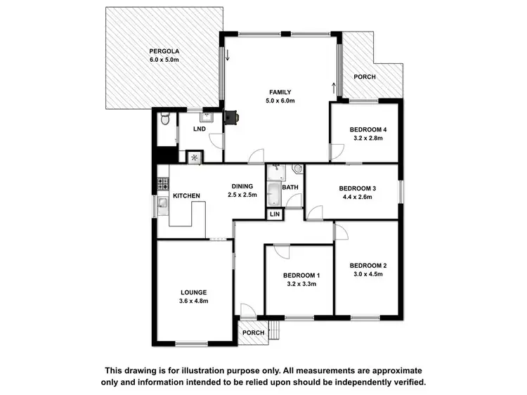 Floorplan of Homely house listing, 3 Jenkins Street, Mount Gambier SA 5290