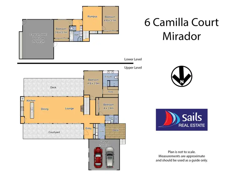 Floorplan of Homely house listing, 6 Camilla Court, Merimbula NSW 2548