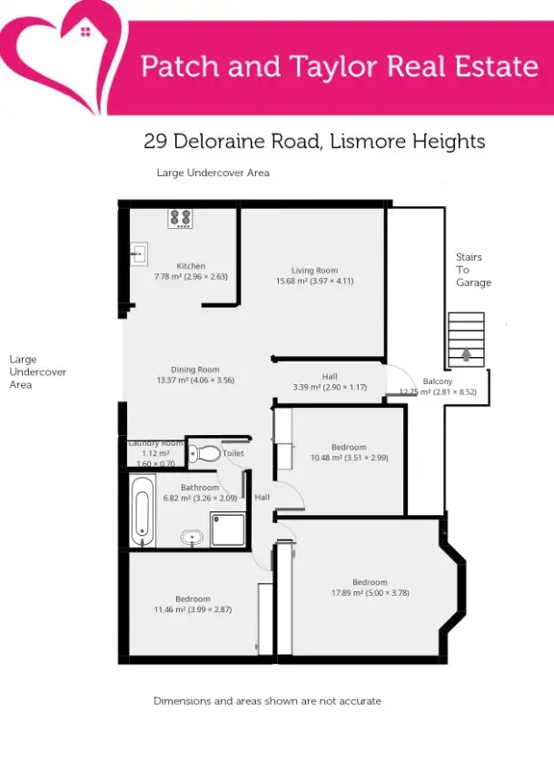 Floorplan of Homely house listing, 29 Deloraine Road, Lismore Heights NSW 2480