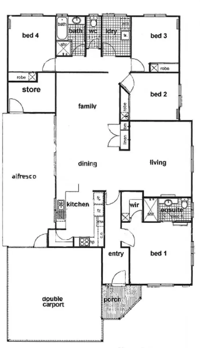 Floorplan of Homely house listing, 44 Planigale Loop, Djugun WA 6725