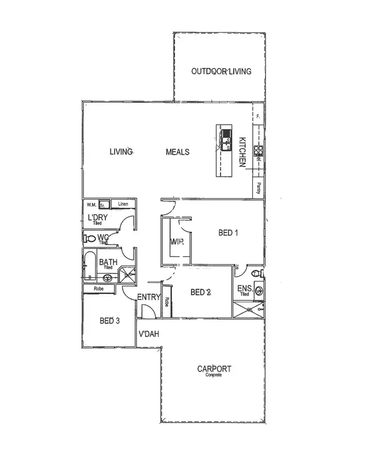 Floorplan of Homely house listing, 30 Nakamura Avenue, Bilingurr WA 6725