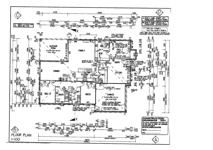 Floorplan of Homely house listing, 37 Kilroy Street, Heathcote VIC 3523