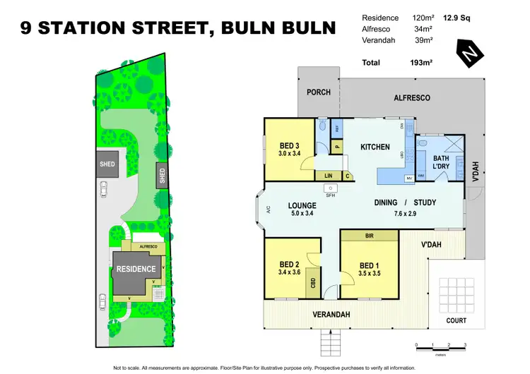 Floorplan of Homely house listing, 9 Station Street, Buln Buln VIC 3821