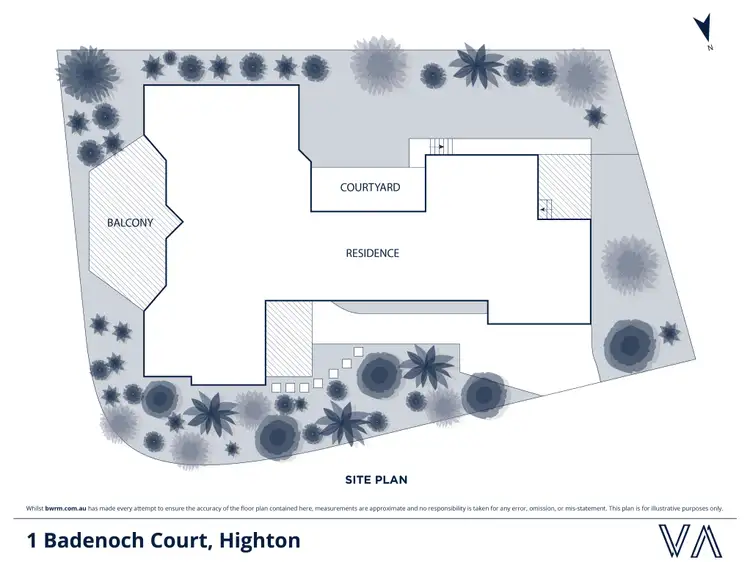 Floorplan of Homely house listing, 1 Badenoch Court, Highton VIC 3216