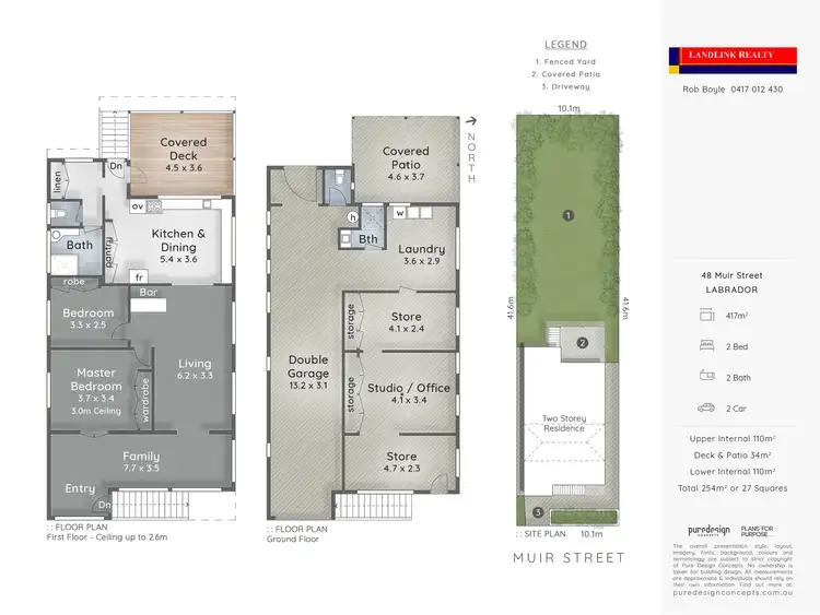 Floorplan of Homely house listing, 48 Muir Street, Labrador QLD 4215