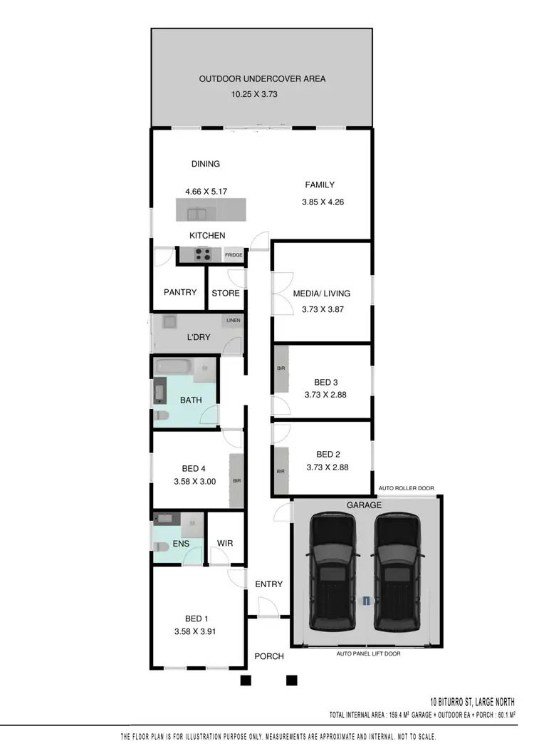 Floorplan of Homely house listing, 10 Biturro Street, Largs North SA 5016