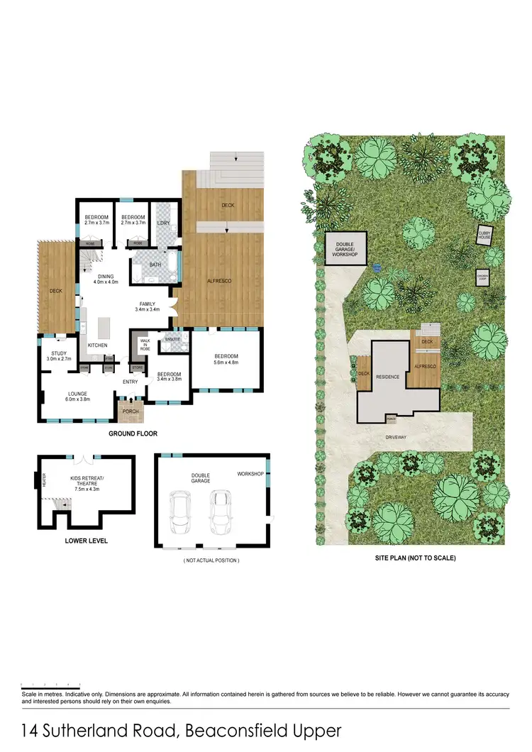 Floorplan of Homely house listing, 14 Sutherland Road, Beaconsfield Upper VIC 3808