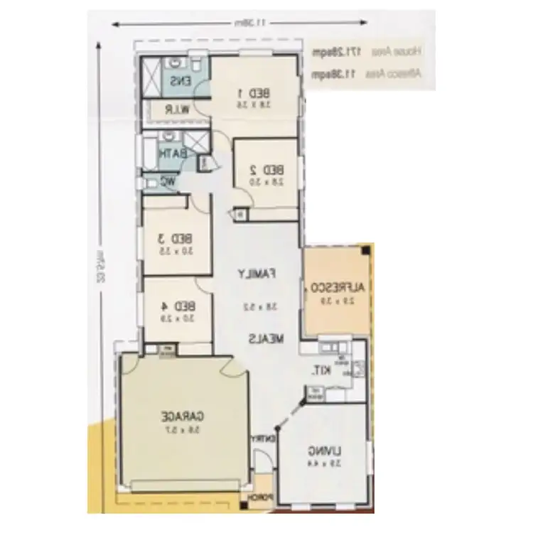 Floorplan of Homely house listing, 17 Goldsborough Parade, Waterford QLD 4133
