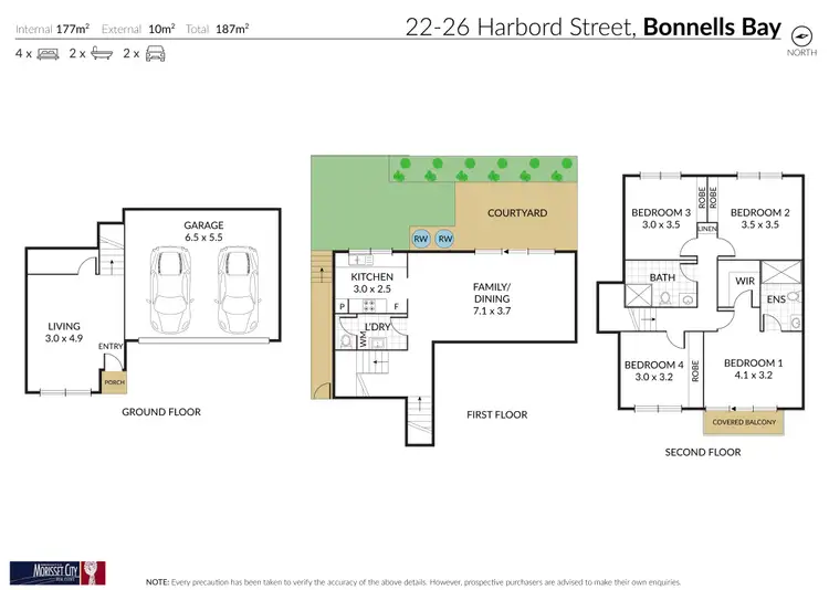 Floorplan of Homely house listing, 22/26 Harbord Street, Bonnells Bay NSW 2264