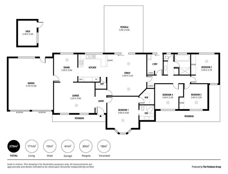 Floorplan of Homely house listing, 6 Dalmeny Drive, Mount Barker SA 5251