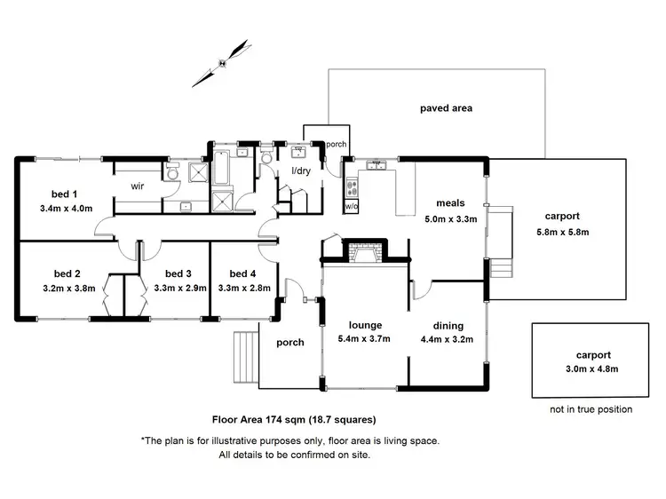 Floorplan of Homely house listing, 20 Station Avenue, Emerald VIC 3782