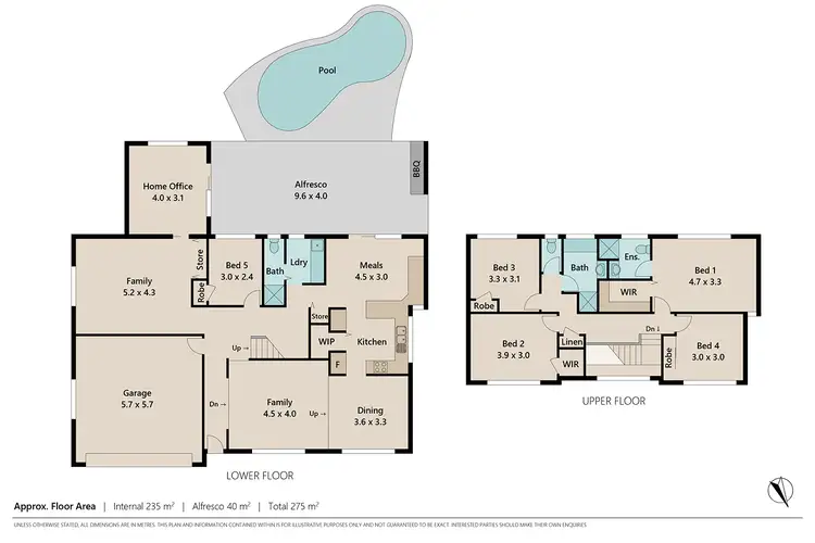 Floorplan of Homely house listing, 5 Kasba Close, Westlake QLD 4074
