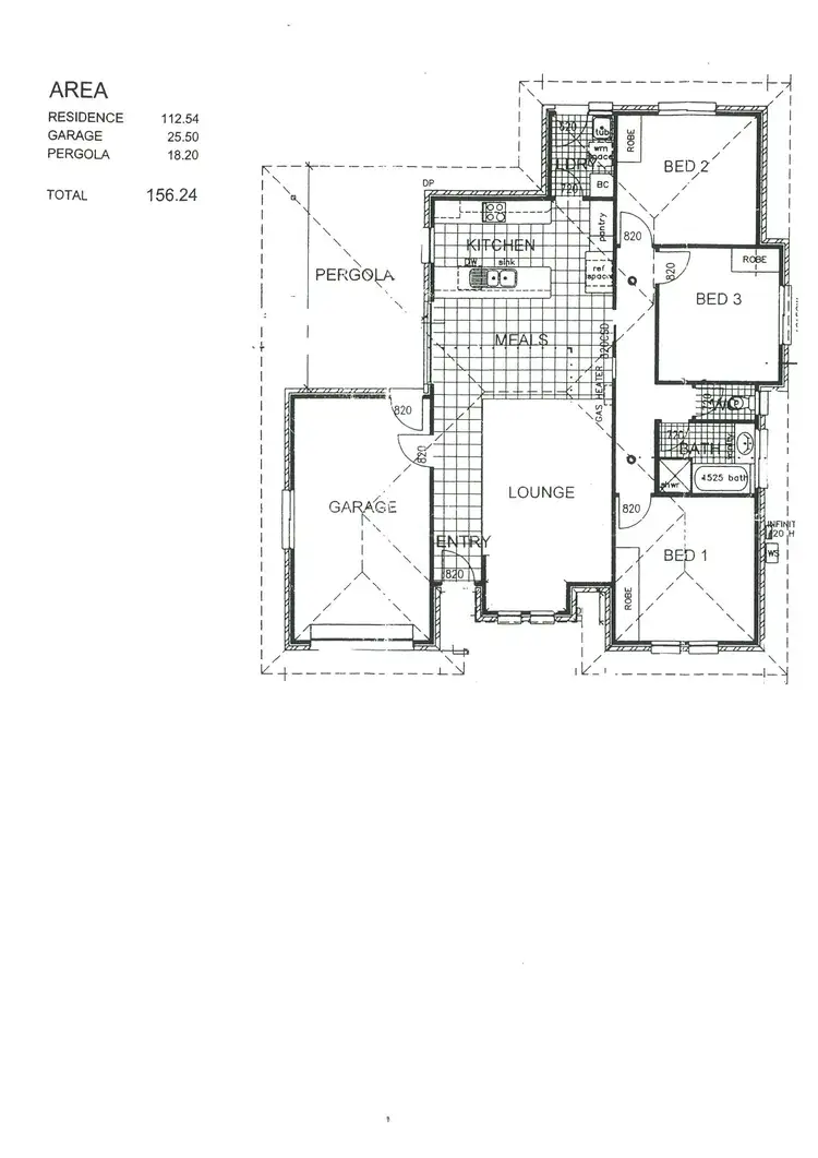 Floorplan of Homely house listing, 10 Radley Court, Mount Gambier SA 5290