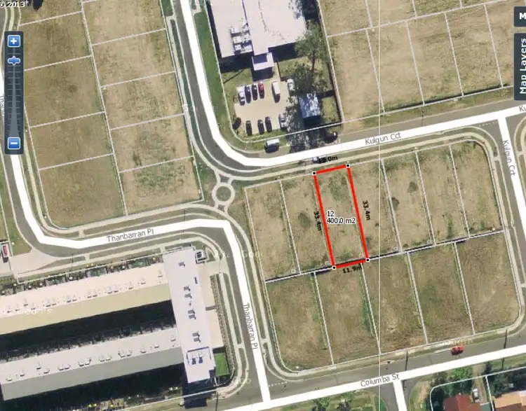 Floorplan of Homely land listing, 12 Kulgun Street, Inala QLD 4077