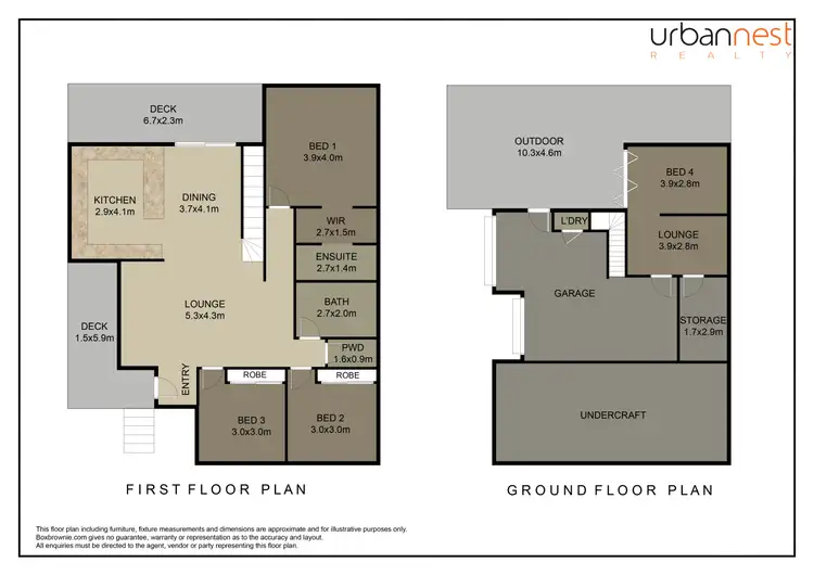 Floorplan of Homely house listing, 5 Mascotte Court, Eatons Hill QLD 4037