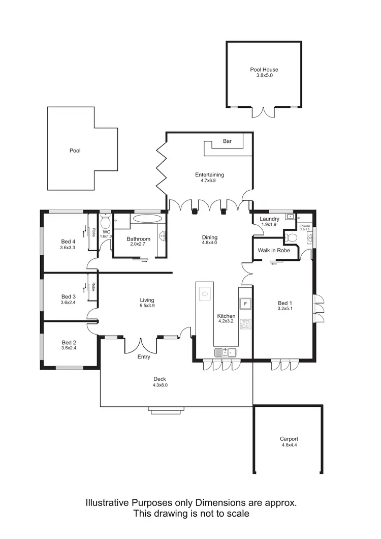 Floorplan of Homely house listing, 24 Hudson Street, Whitfield QLD 4870
