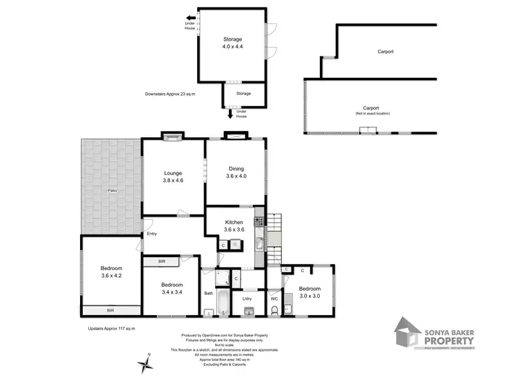 Floorplan of Homely house listing, 8 Wattle Place, Emu Heights TAS 7320