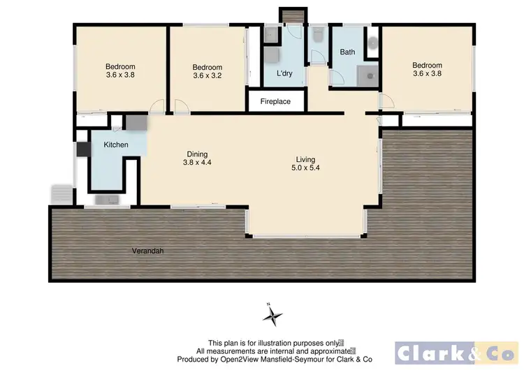 Floorplan of Homely rural property listing, 424 Hutchinsons Road, Bonnie Doon VIC 3720