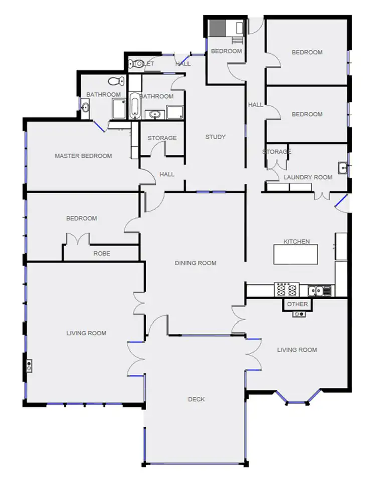 Floorplan of Homely house listing, 65 Cliff Street, Portland VIC 3305