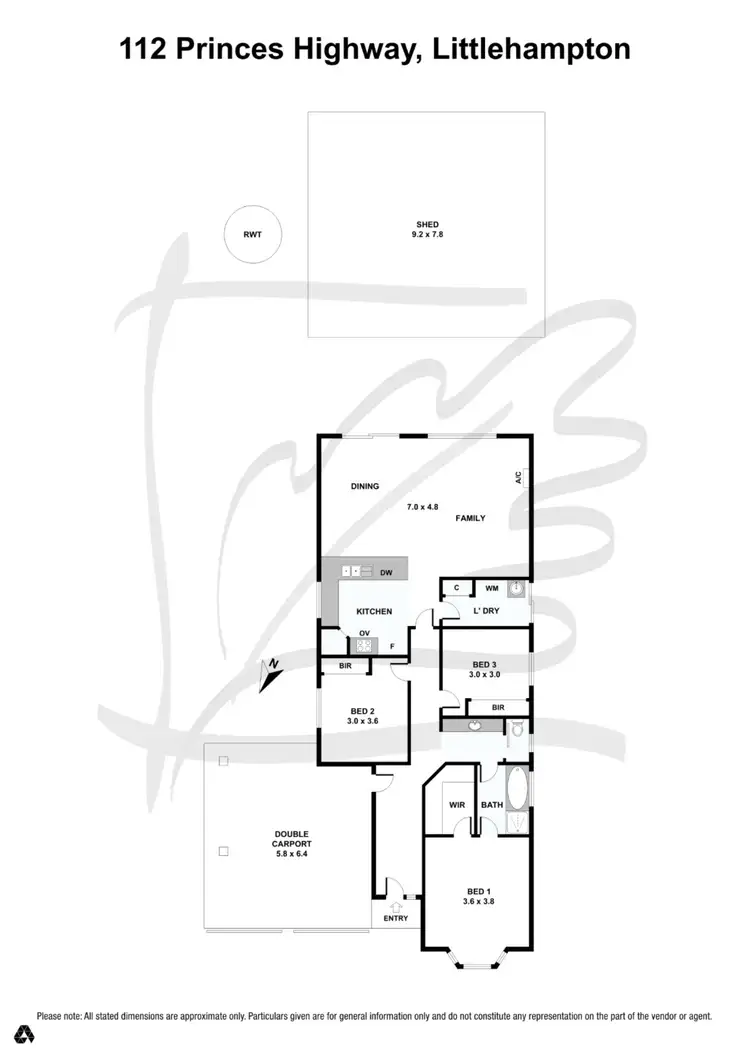 Floorplan of Homely house listing, 112 Princes Highway, Littlehampton SA 5250