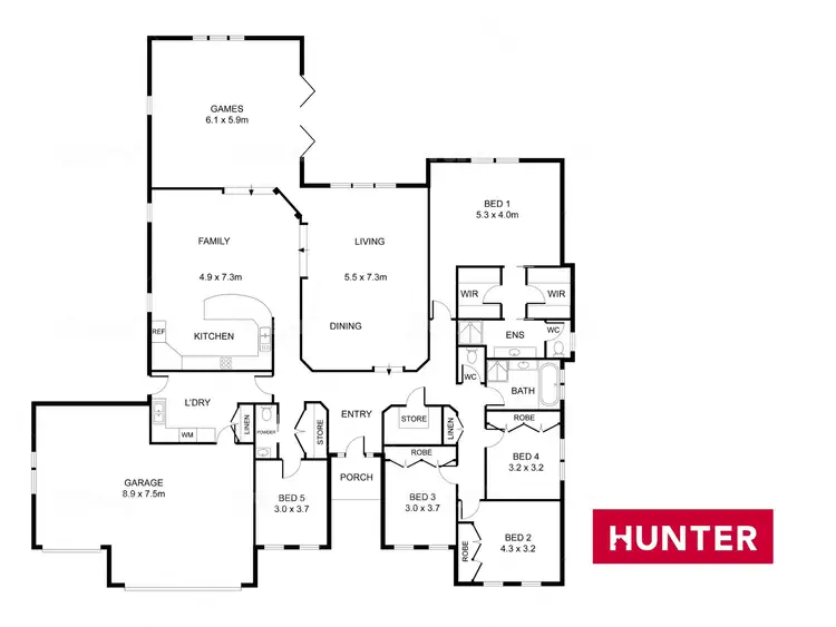 Floorplan of Homely house listing, 3 Arcadia Close, Bolwarra Heights NSW 2320