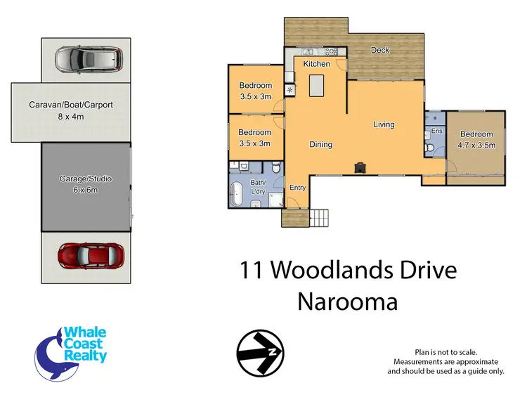 Floorplan of Homely house listing, 11 Woodlands Drive, Narooma NSW 2546