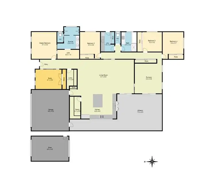 Floorplan of Homely house listing, 35 Cahills Road, Yarrawonga VIC 3730