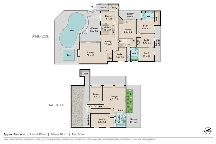 Floorplan of Homely house listing, 10 Chantilly Street, Chapel Hill QLD 4069