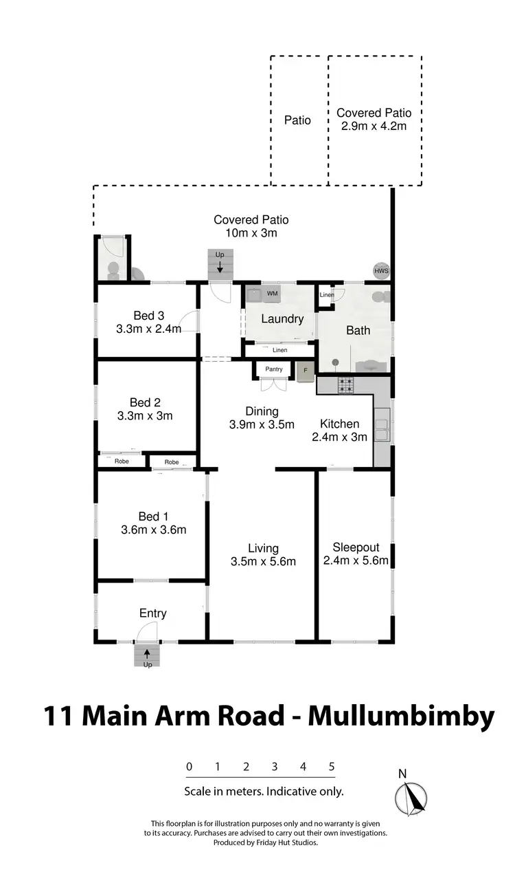 Floorplan of Homely house listing, 11 Main Arm Road, Mullumbimby NSW 2482