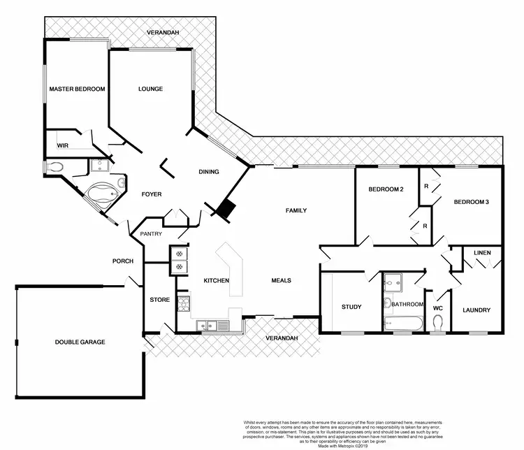 Floorplan of Homely house listing, 19 Boulonnais Drive, Brigadoon WA 6069