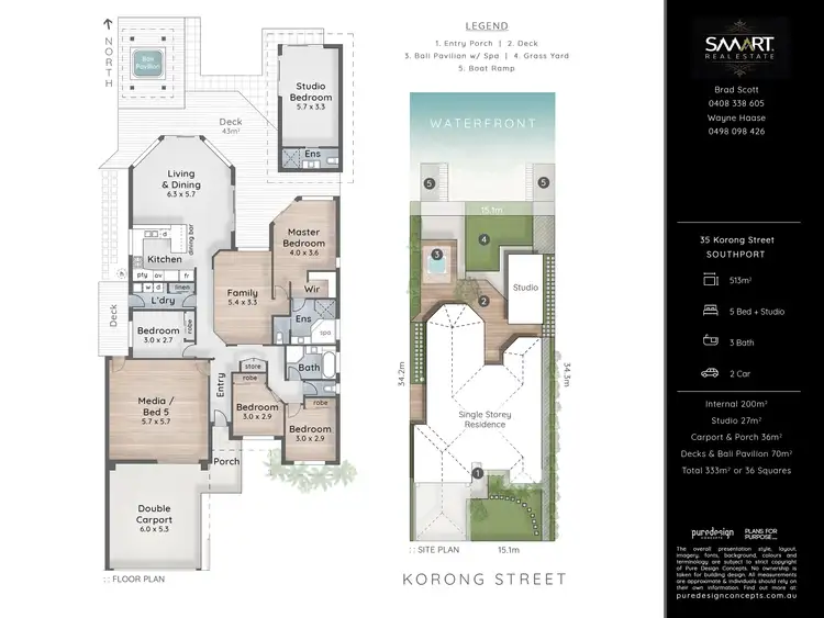 Floorplan of Homely house listing, 35 Korong Street, Southport QLD 4215