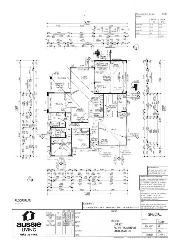 Floorplan of Homely house listing, 140 Aspiri Promenade, Piara Waters WA 6112