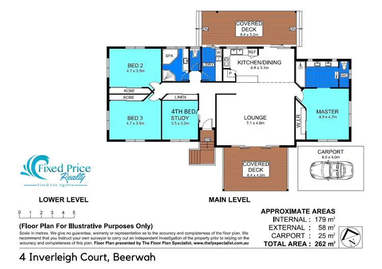 Floorplan of Homely house listing, 4 Inverleigh Court, Beerwah QLD 4519