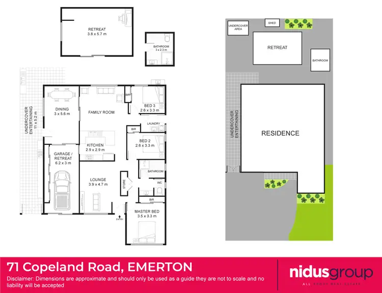 Floorplan of Homely house listing, 71 Copeland Road, Emerton NSW 2770