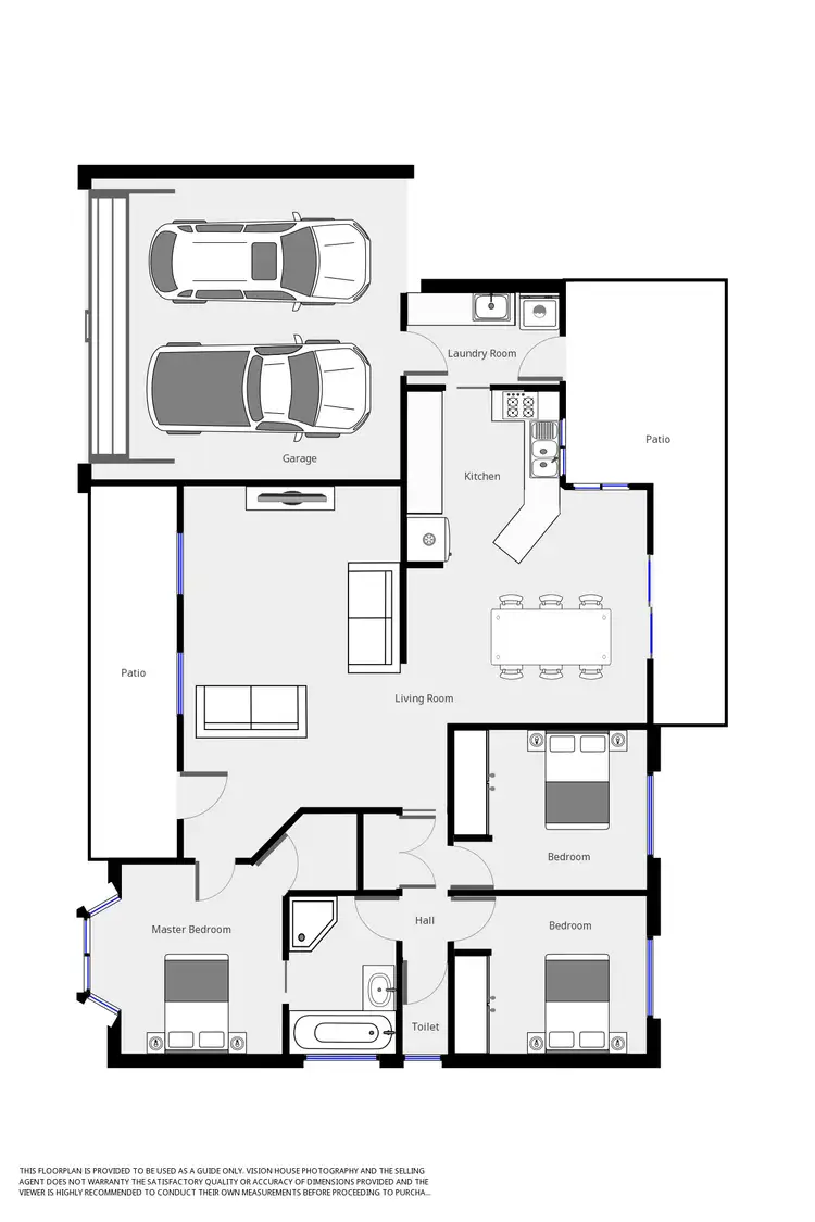 Floorplan of Homely townhouse listing, 12/8 Taylor Drive, Mildura VIC 3500