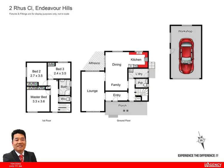 Floorplan of Homely house listing, 2 Rhus Close, Endeavour Hills VIC 3802