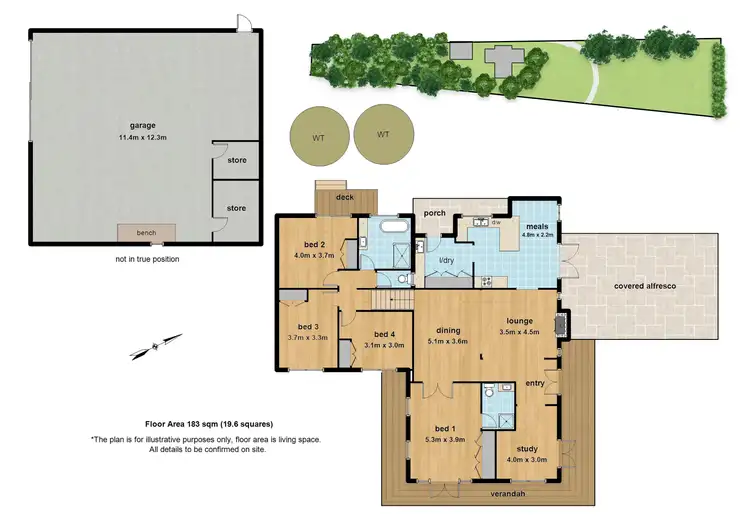 Floorplan of Homely rural property listing, 175 Beenak Road, Gembrook VIC 3783