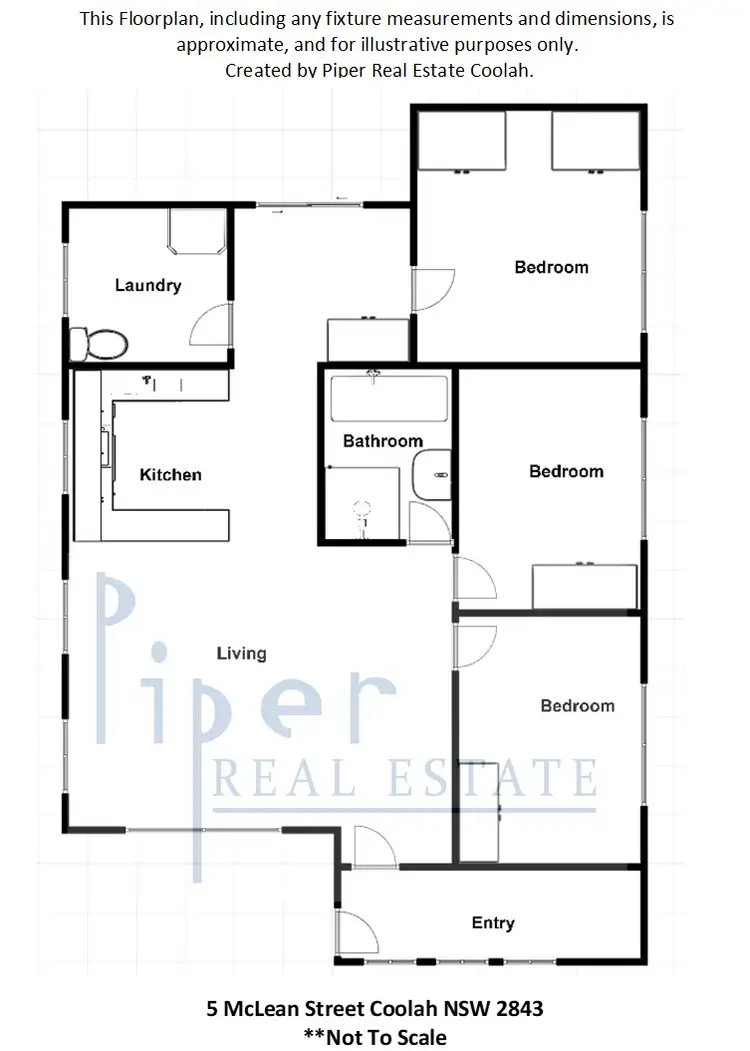 Floorplan of Homely house listing, 5 McLean Street, Coolah NSW 2843