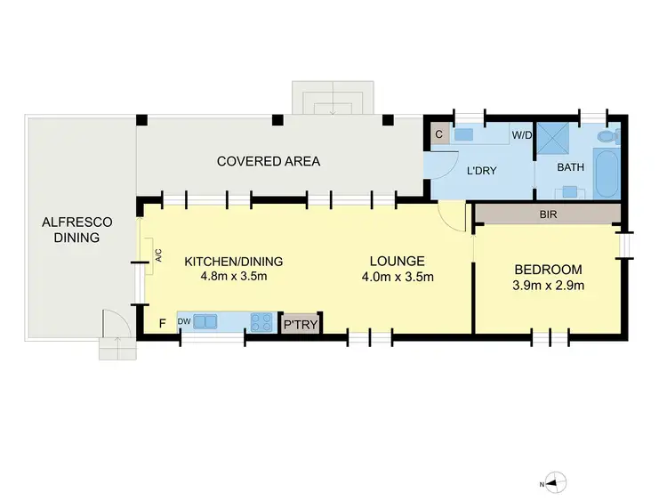 Floorplan of Homely house listing, 46 Jorgensen Parade, Pheasant Creek VIC 3757