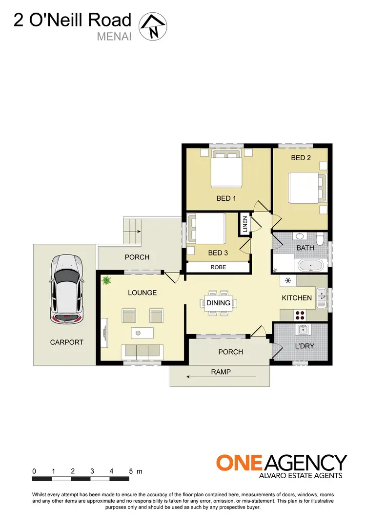 Floorplan of Homely house listing, 2 O'neill Road, Menai NSW 2234