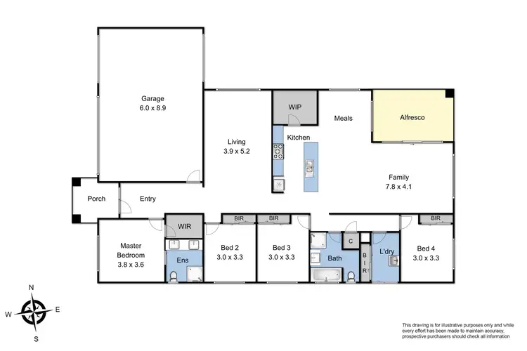 Floorplan of Homely house listing, 5 Timbertop Crescent, Drouin VIC 3818