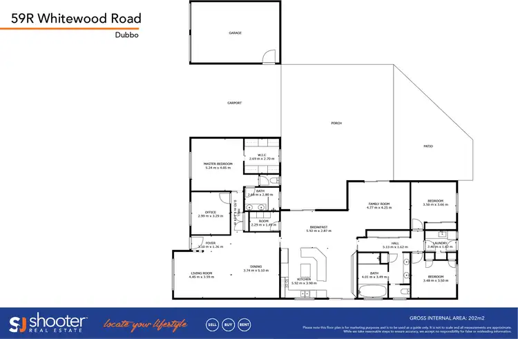 Floorplan of Homely rural property listing, 59R Whitewood Road, Dubbo NSW 2830