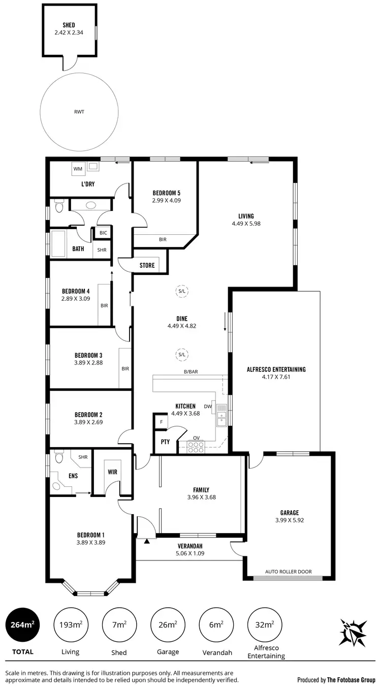 Floorplan of Homely house listing, 6 Haebich Lane, Hahndorf SA 5245