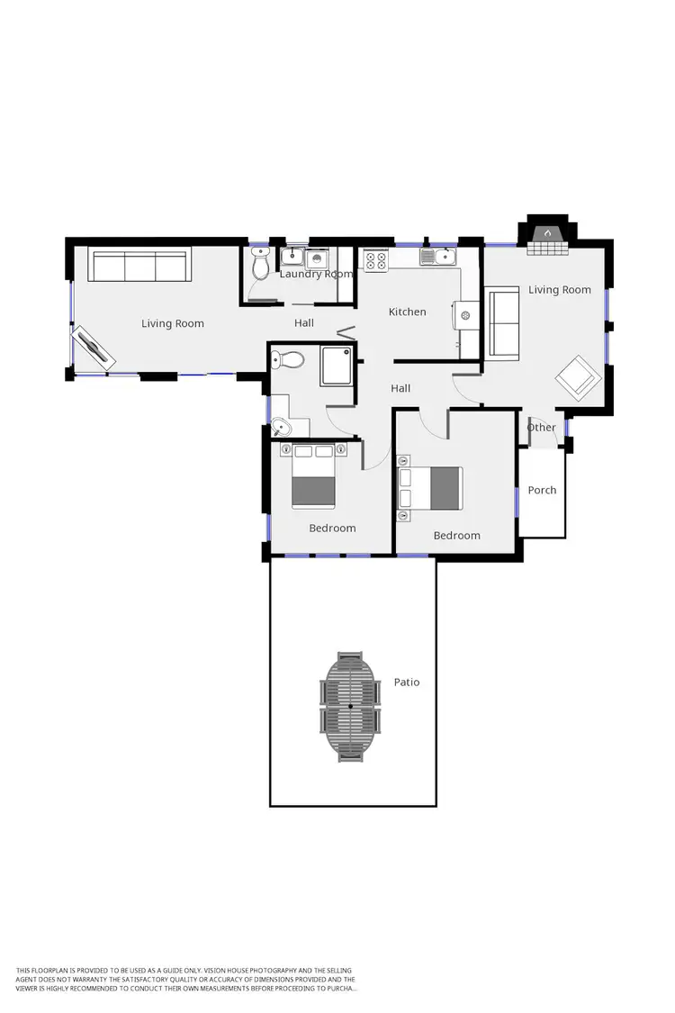 Floorplan of Homely house listing, 6 Hunter Street, Mildura VIC 3500