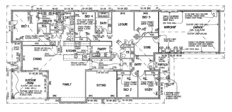 Floorplan of Homely house listing, 4 Bilby Close, Kyabram VIC 3620