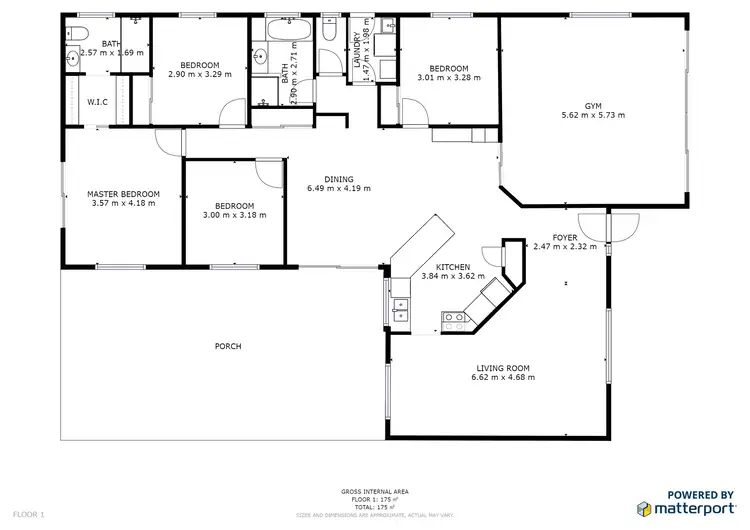 Floorplan of Homely house listing, 6 CRAIGERNE CLOSE, Brassall QLD 4305