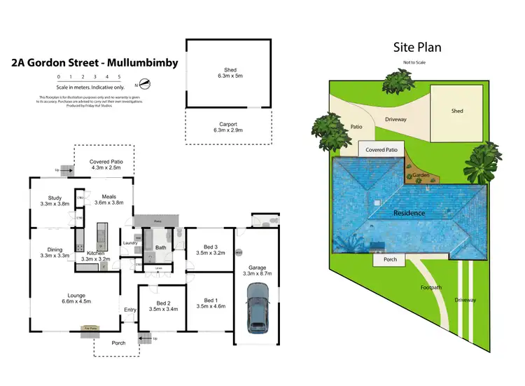 Floorplan of Homely house listing, 2A Gordon Street, Mullumbimby NSW 2482