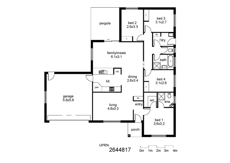 Floorplan of Homely house listing, Address available on request