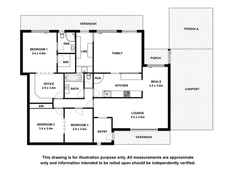 Floorplan of Homely house listing, 26 Bowman Street, Millicent SA 5280