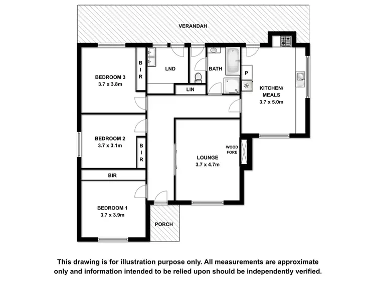Floorplan of Homely house listing, 27 Umpherston Street, Mount Gambier SA 5290